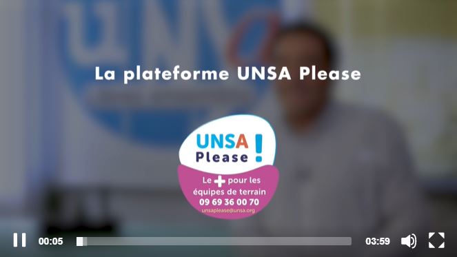 Vidéo de présentation d'UNSA Please!